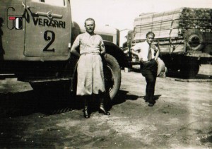 1933-1935 - Luigi Ciabocco con i soci nonchè parenti "Vergari" nella loro avventura in Africa (eritrea, Etiopia e Somalia) per conto del governo italiano - realizzazione di strade e acquedotti; autotrasporti