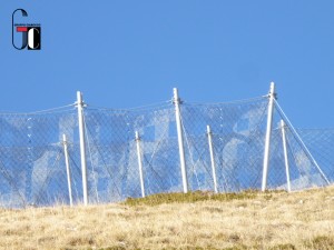 Barriera fermaneve loc. Monte Prata - Vista d'assieme