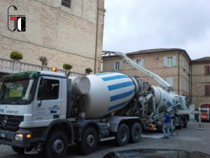 Fasi di getto con Pompa